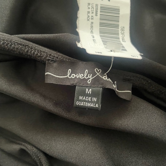 Lovely Day  Black Dress spaghetti strap S medium - Picture 7 of 8